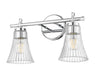 Z-Lite - 7519-2V-CH - Two Light Vanity - Belle - Chrome