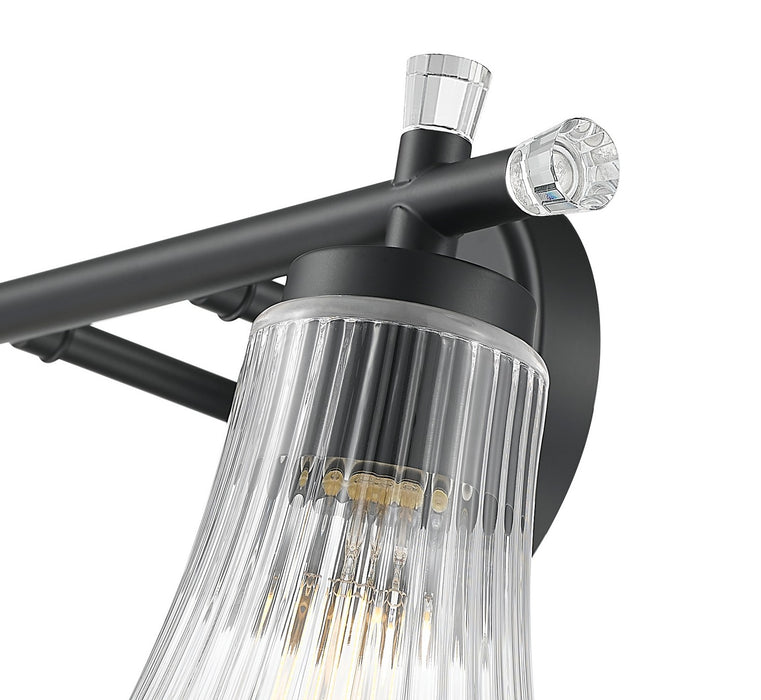 Z-Lite - 7519-2V-MB - Two Light Vanity - Belle - Matte Black