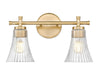 Z-Lite - 7519-2V-MGLD - Two Light Vanity - Belle - Modern Gold