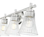 Z-Lite - 7519-4V-BN - Four Light Vanity - Belle - Brushed Nickel