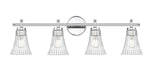 Z-Lite - 7519-4V-CH - Four Light Vanity - Belle - Chrome