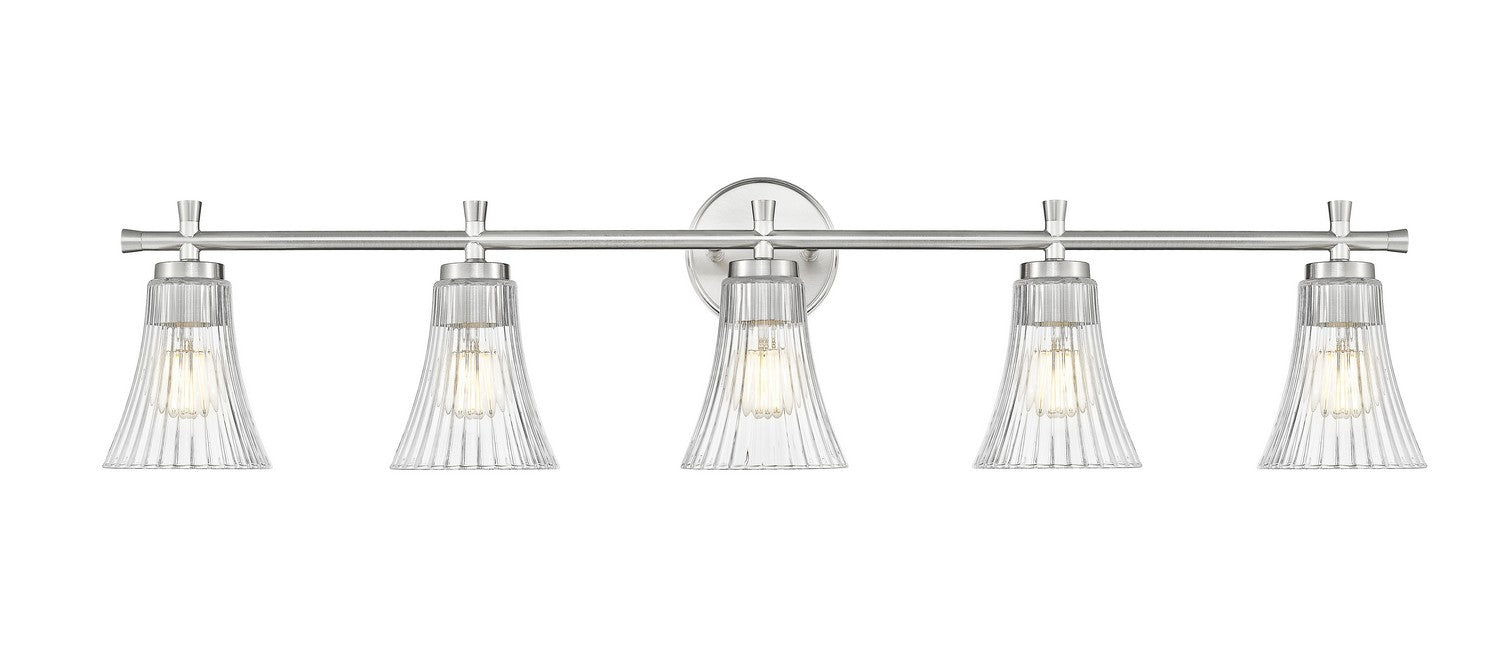 Z-Lite - 7519-5V-BN - Five Light Vanity - Belle - Brushed Nickel