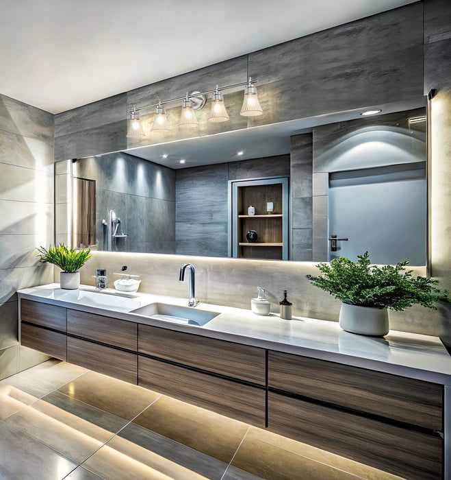 Z-Lite - 7519-5V-BN - Five Light Vanity - Belle - Brushed Nickel