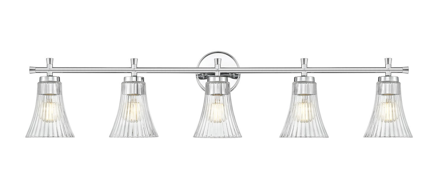 Z-Lite - 7519-5V-CH - Five Light Vanity - Belle - Chrome