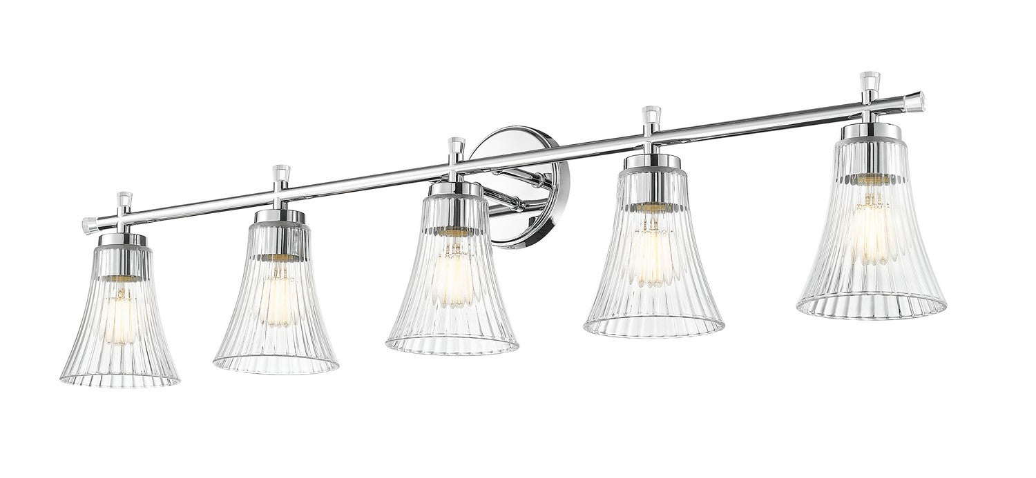 Z-Lite - 7519-5V-CH - Five Light Vanity - Belle - Chrome