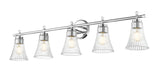 Z-Lite - 7519-5V-CH - Five Light Vanity - Belle - Chrome