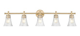Z-Lite - 7519-5V-MGLD - Five Light Vanity - Belle - Modern Gold