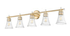 Z-Lite - 7519-5V-MGLD - Five Light Vanity - Belle - Modern Gold