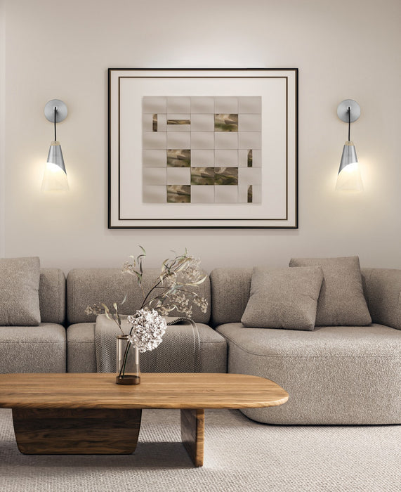 Z-Lite - 828-1S-BN - One Light Wall Sconce - Aimie - Brushed Nickel