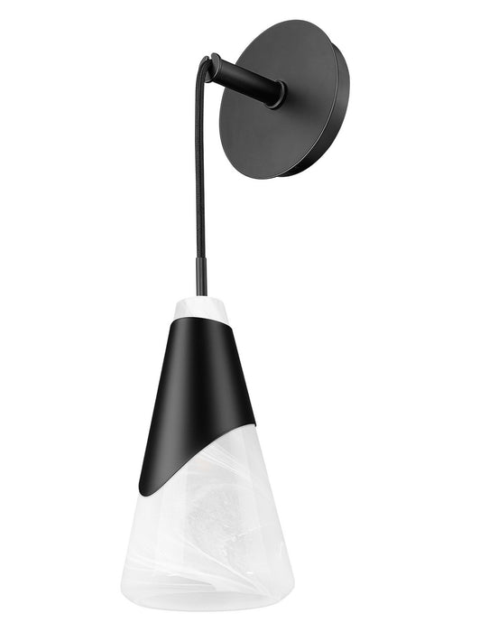 Z-Lite - 828-1S-MB - One Light Wall Sconce - Aimie - Matte Black