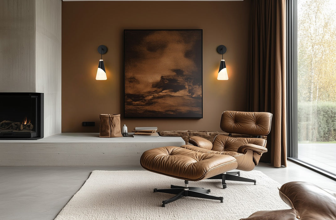 Z-Lite - 828-1S-MB - One Light Wall Sconce - Aimie - Matte Black