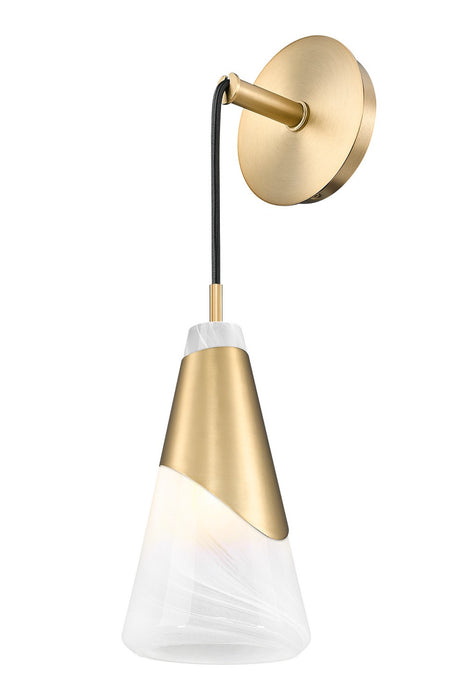 Z-Lite - 828-1S-MGLD - One Light Wall Sconce - Aimie - Modern Gold