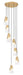 Z-Lite - 828P6-7R-MGLD - Seven Light Chandelier - Aimie - Modern Gold