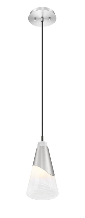 Z-Lite - 828P6-BN - One Light Pendant - Aimie - Brushed Nickel