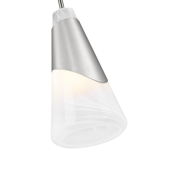 Z-Lite - 828P6-BN - One Light Pendant - Aimie - Brushed Nickel