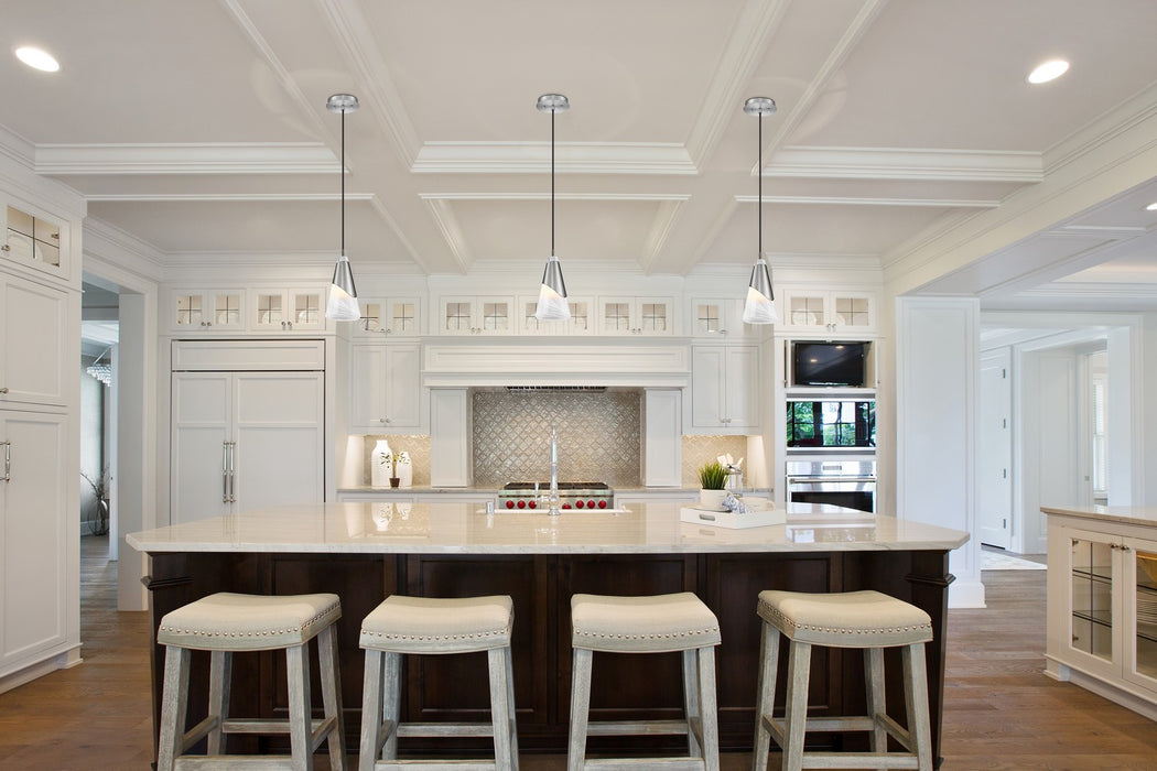 Z-Lite - 828P6-BN - One Light Pendant - Aimie - Brushed Nickel