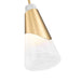 Z-Lite - 828P6-MGLD - One Light Pendant - Aimie - Modern Gold