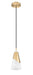 Z-Lite - 828P6-MGLD - One Light Pendant - Aimie - Modern Gold