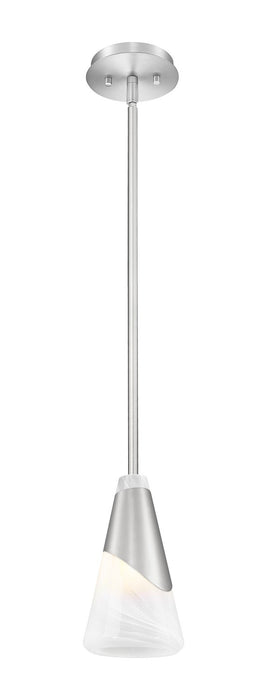 Z-Lite - 828P6-ROD-BN - One Light Pendant - Aimie - Brushed Nickel