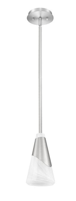 Z-Lite - 828P6-ROD-BN - One Light Pendant - Aimie - Brushed Nickel