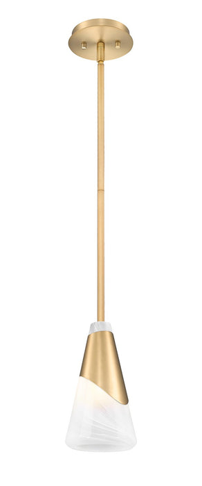 Z-Lite - 828P6-ROD-MGLD - One Light Pendant - Aimie - Modern Gold