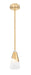 Z-Lite - 828P6-ROD-MGLD - One Light Pendant - Aimie - Modern Gold