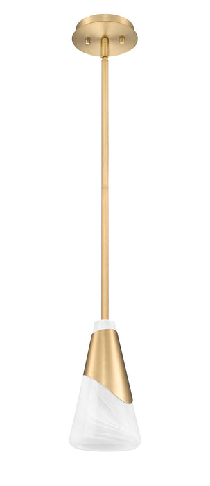 Z-Lite - 828P6-ROD-MGLD - One Light Pendant - Aimie - Modern Gold