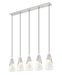 Z-Lite - 828P7-5L-BN - Five Light Linear Chandelier - Aimie - Brushed Nickel