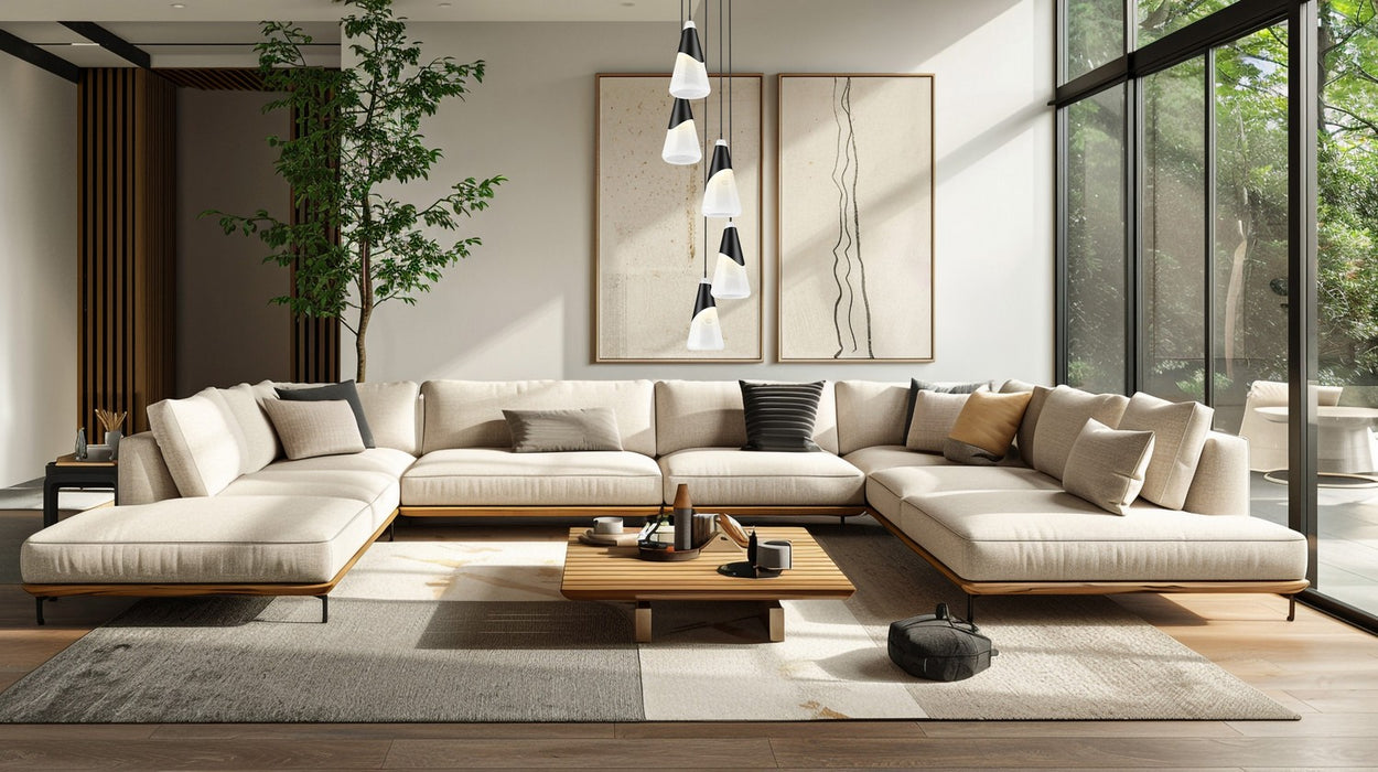 Z-Lite - 828P7-5R-MB - Five Light Chandelier - Aimie - Matte Black