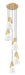 Z-Lite - 828P7-5R-MGLD - Five Light Chandelier - Aimie - Modern Gold
