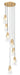 Z-Lite - 828P7-7R-MGLD - Seven Light Chandelier - Aimie - Modern Gold