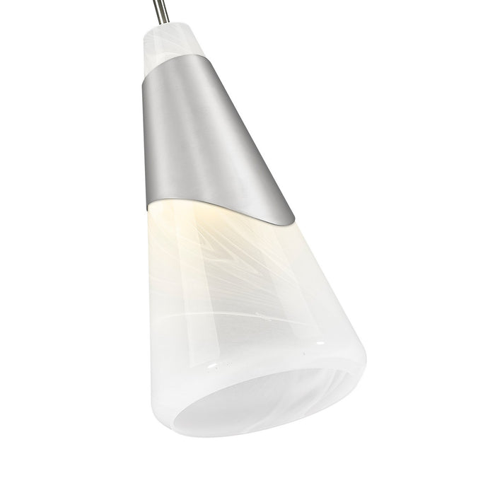 Z-Lite - 828P7-BN - One Light Pendant - Aimie - Brushed Nickel