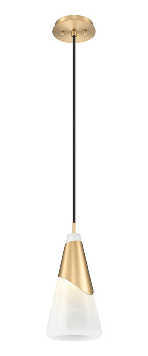 Z-Lite - 828P7-MGLD - One Light Pendant - Aimie - Modern Gold