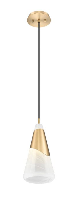 Z-Lite - 828P7-MGLD - One Light Pendant - Aimie - Modern Gold