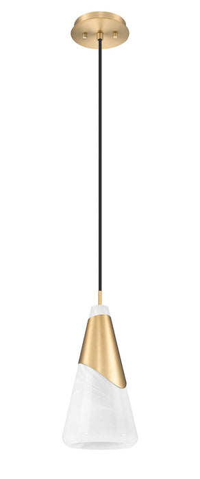 Z-Lite - 828P7-MGLD - One Light Pendant - Aimie - Modern Gold