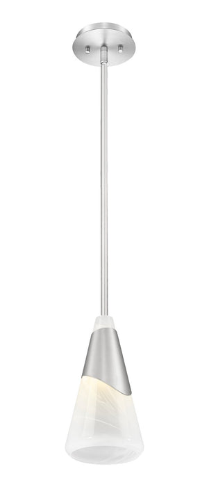 Z-Lite - 828P7-ROD-BN - One Light Pendant - Aimie - Brushed Nickel