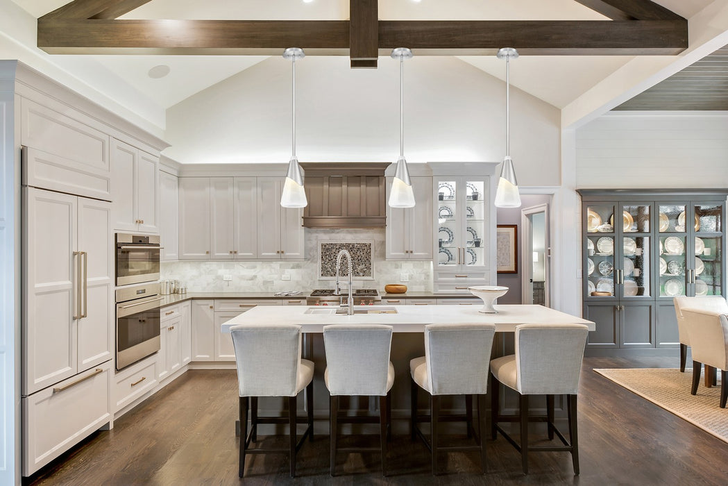 Z-Lite - 828P7-ROD-BN - One Light Pendant - Aimie - Brushed Nickel