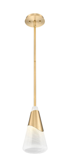 Z-Lite - 828P7-ROD-MGLD - One Light Pendant - Aimie - Modern Gold