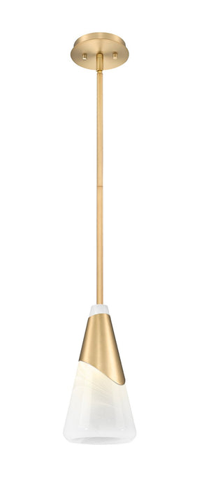 Z-Lite - 828P7-ROD-MGLD - One Light Pendant - Aimie - Modern Gold