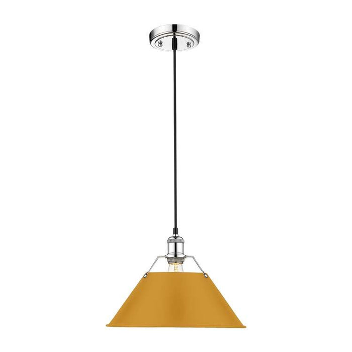 Golden - 3306-L CH-AY - One Light Pendant - Orwell - Chrome