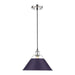 Golden - 3306-L CH-EP - One Light Pendant - Orwell - Chrome