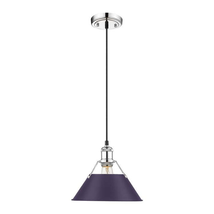Golden - 3306-M CH-EP - One Light Pendant - Orwell - Chrome