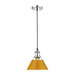 Golden - 3306-S CH-AY - One Light Pendant - Orwell - Chrome