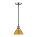 Golden - 3306-S PW-AY - One Light Pendant - Orwell - Pewter