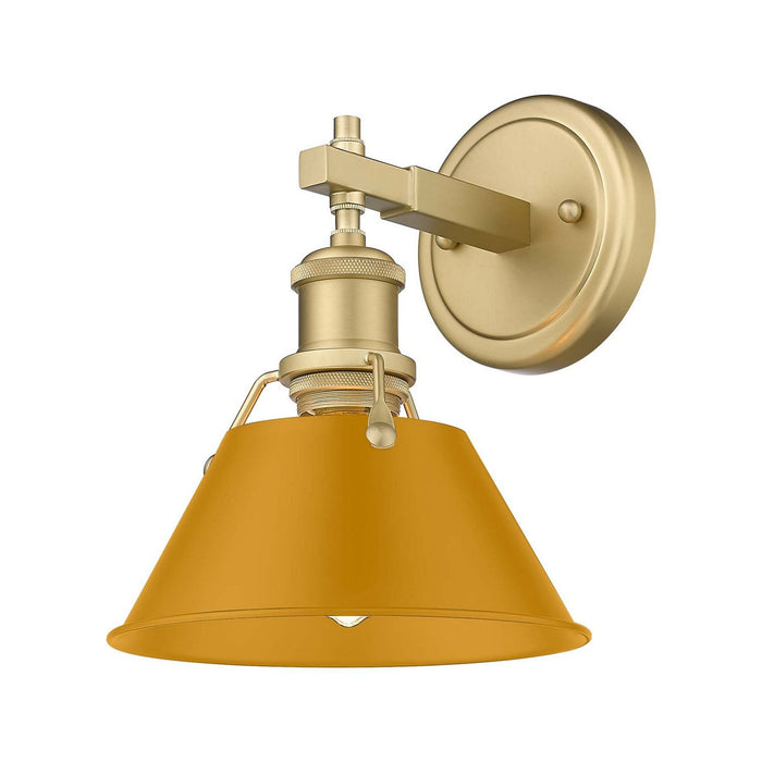 Golden - 3306-BA1 BCB-AY - One Light Bath Vanity - Orwell - Brushed Champagne Brass