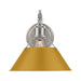 Golden - 3306-1W PW-AY - One Light Wall Sconce - Orwell - Pewter