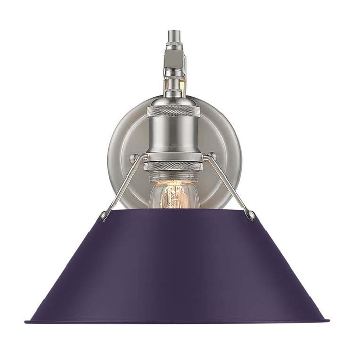 Golden - 3306-1W PW-EP - One Light Wall Sconce - Orwell - Pewter