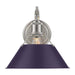 Golden - 3306-1W PW-EP - One Light Wall Sconce - Orwell - Pewter