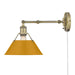 Golden - 3306-A1W AB-AY - One Light Wall Sconce - Orwell - Aged Brass