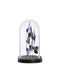 Currey and Company - 1200-0976 - Sculpture - Rue de Bac Butterflies - Lilac/Brown/Black/Clear
